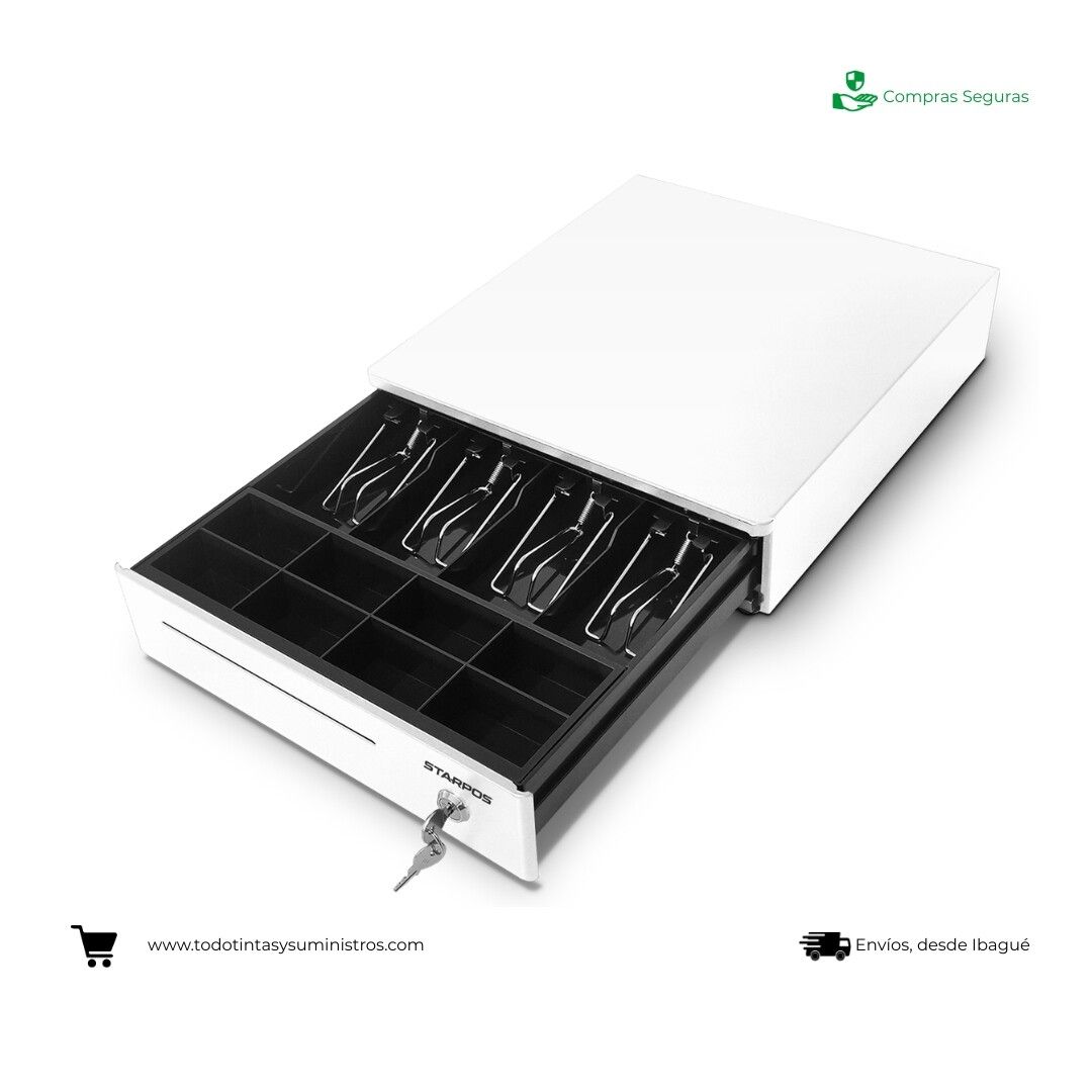 Cajón Monedero STAR POS 330 Blanco 3