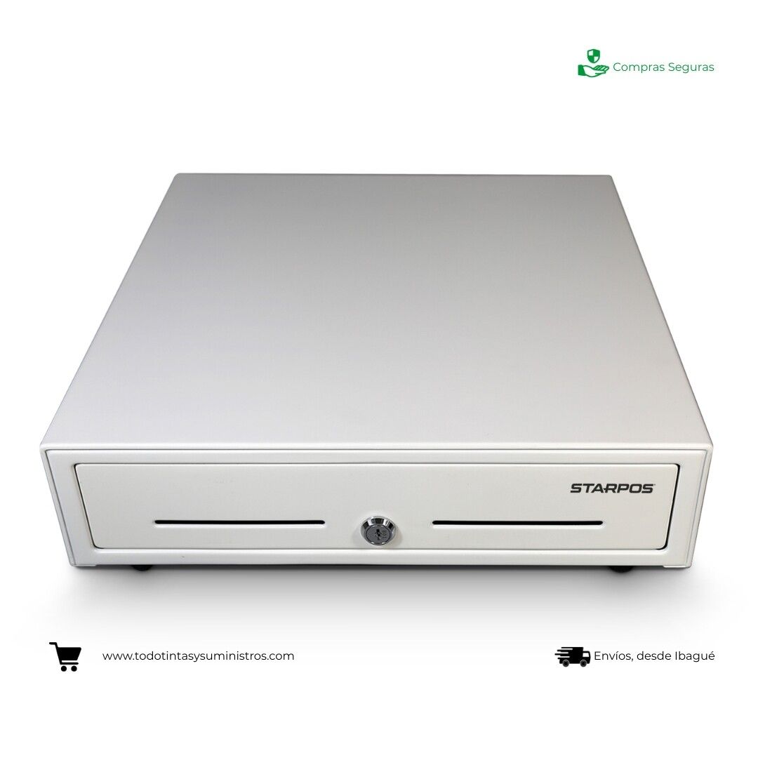 Cajón Monedero STAR POS 410 Blanco