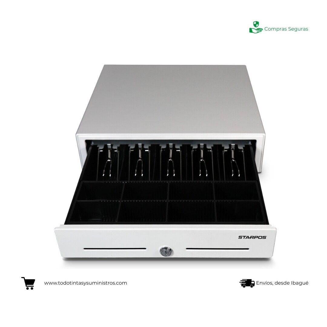 Cajón Monedero STAR POS 410 Blanco 2