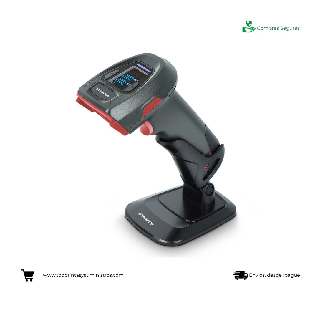 Lector de Código de Barras T3030DB 2D Inalámbrico