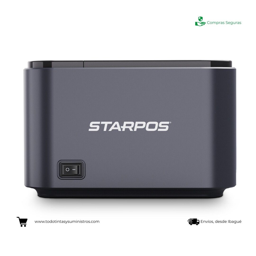 Impresora Termica POS STAR TP586 USB+LAN NEGRA 2