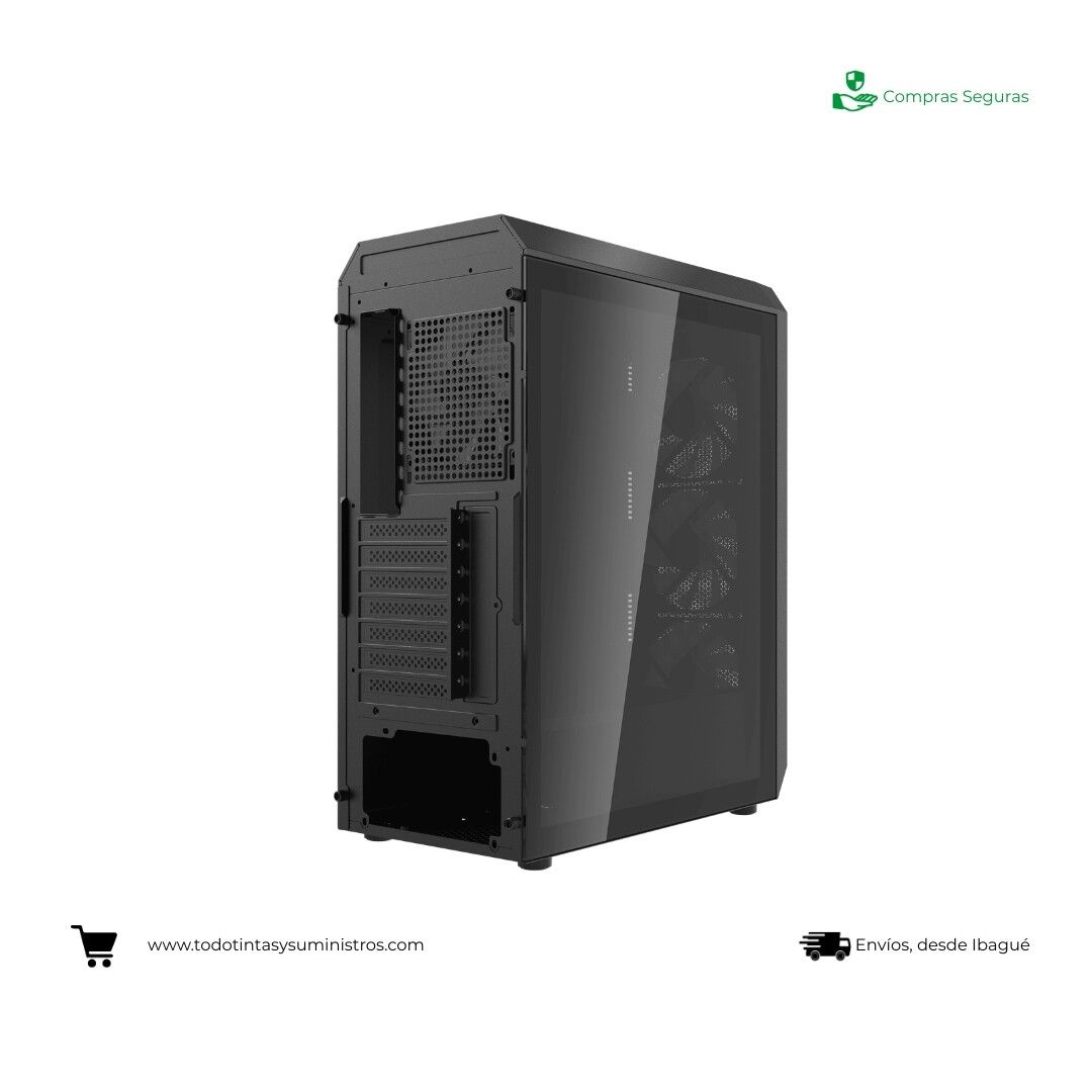 Chasis XPG valor Air Plus Negro 4