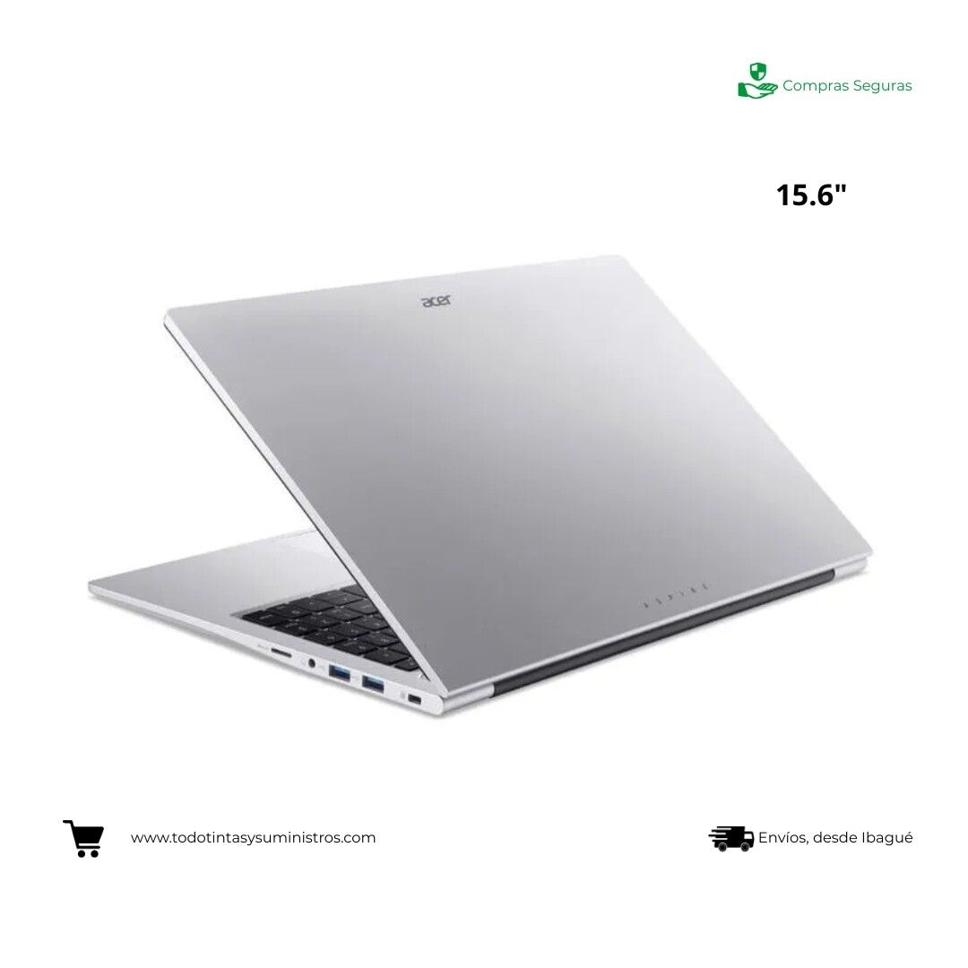 Portátil ACER Aspire Lite AL15-43P-R53C AMD Ryzen 7 5825U Ram 16Gb Ddr4 Ssd 1Tb 4