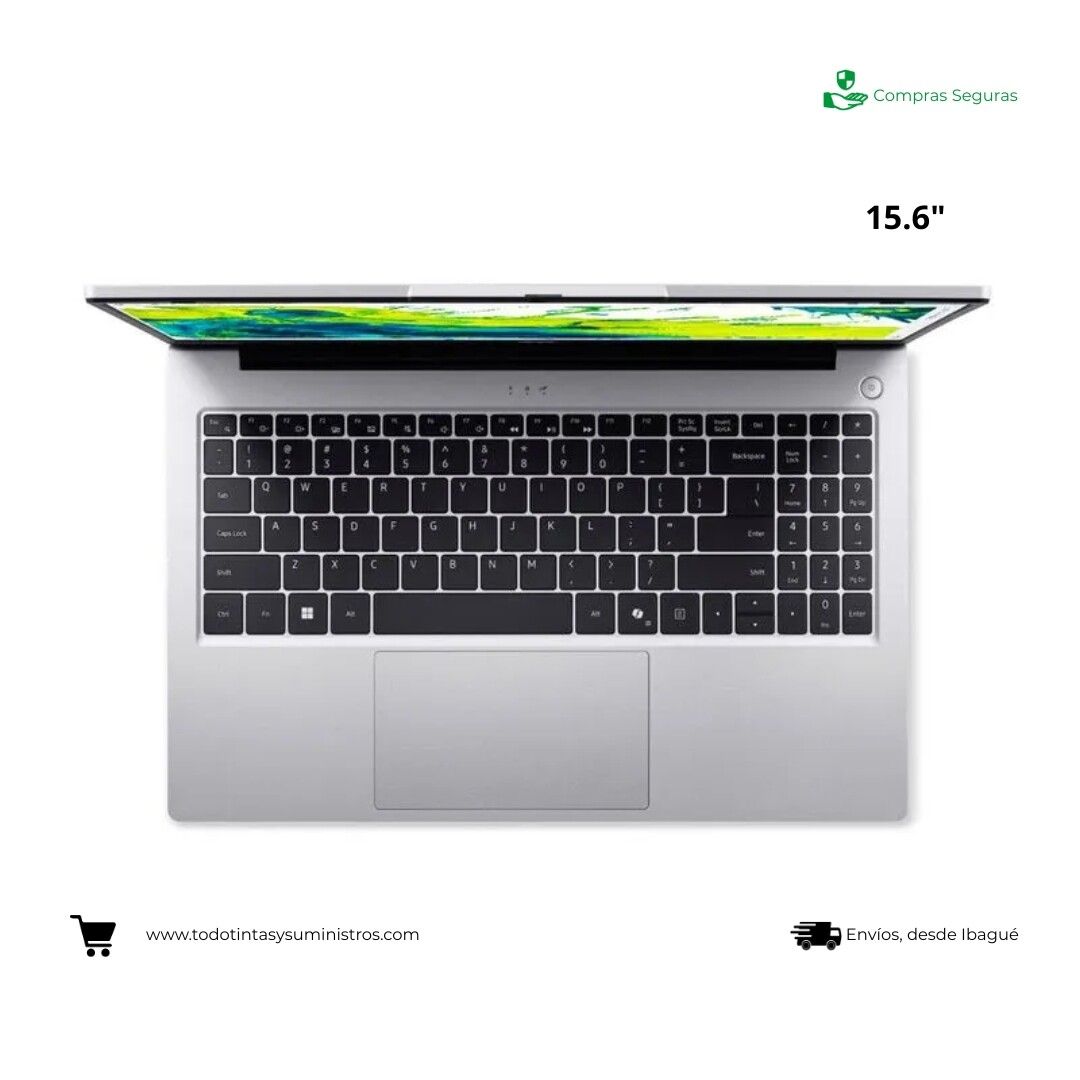 Portátil ACER Aspire Lite AL15-43P-R53C AMD Ryzen 7 5825U Ram 16Gb Ddr4 Ssd 1Tb 5