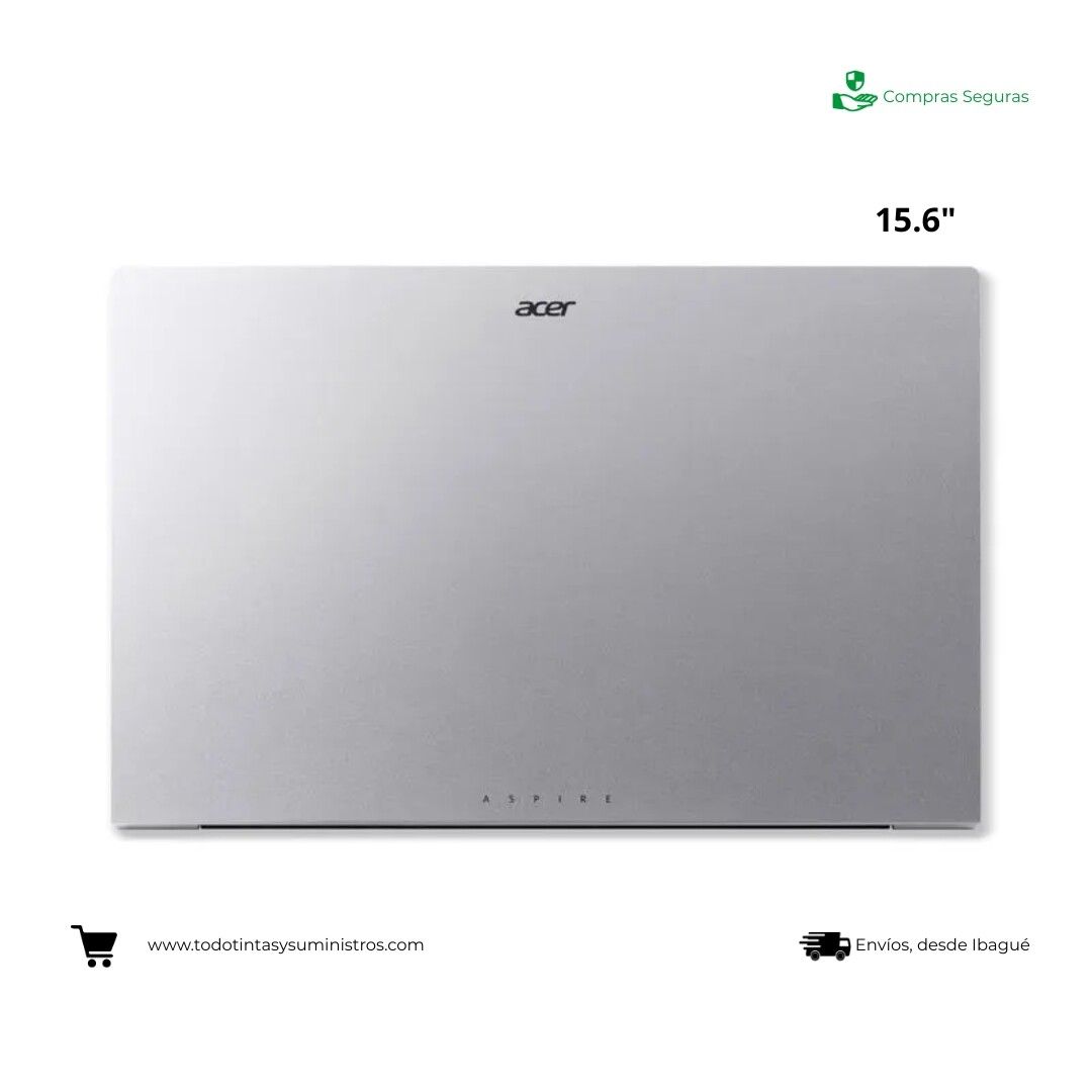 Portátil ACER Aspire Lite AL15-43P-R53C AMD Ryzen 7 5825U Ram 16Gb Ddr4 Ssd 1Tb 7
