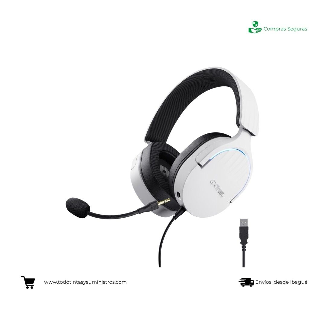 Diadema Gaming Trust 490 Fayzo Blanca 2