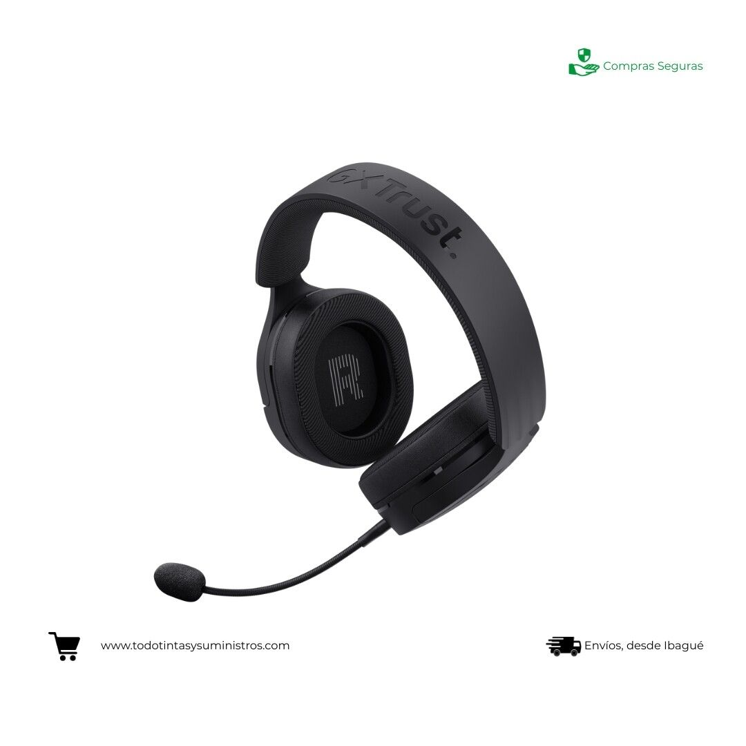 Diadema Gaming Trust 490 Fayzo Cancelacion Negra 4