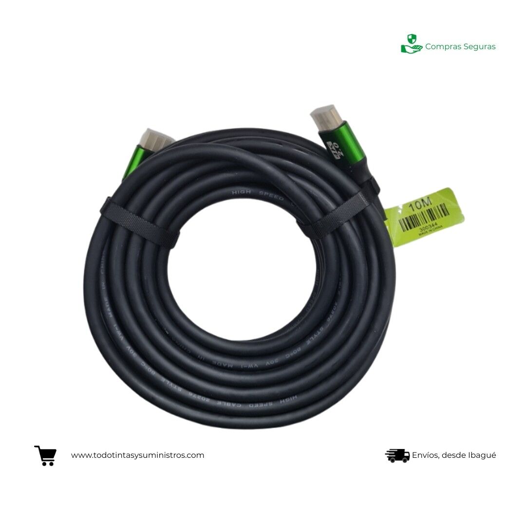 Cable HDTV 2.0 10Mtrs 4K Nicols 4