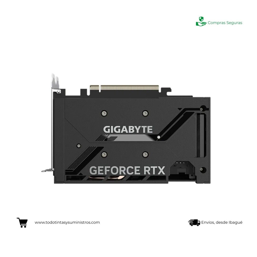 Tarjeta Gráfica Gigabyte GeForce RTX 4060 WINDFORCE OC 8GB GDDR6 5