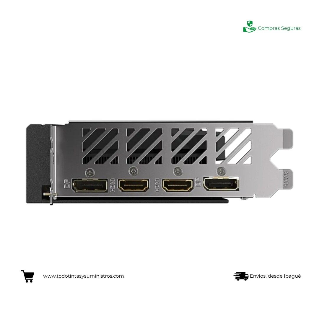 Tarjeta Gráfica Gigabyte GeForce RTX 4060 WINDFORCE OC 8GB GDDR6 4