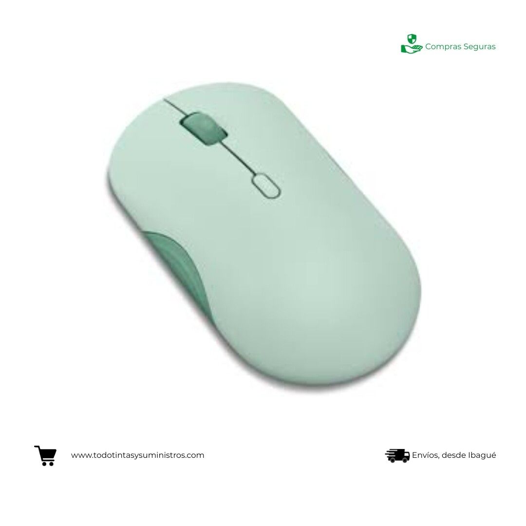 Mouse Lenovo 350 Bluetooth silencioso 350 Verde 2