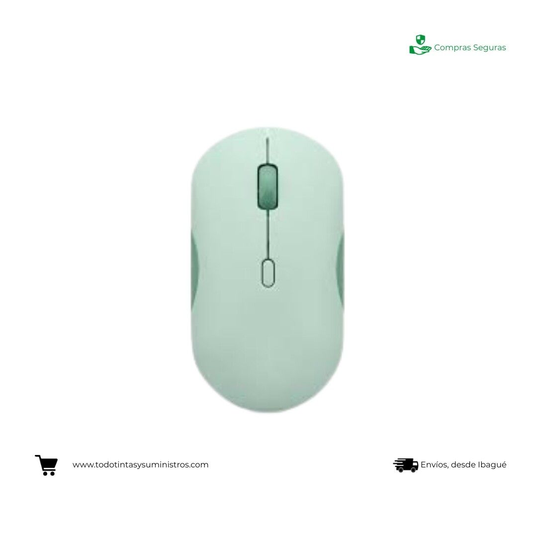 Mouse Lenovo 350 Bluetooth silencioso 350 Verde
