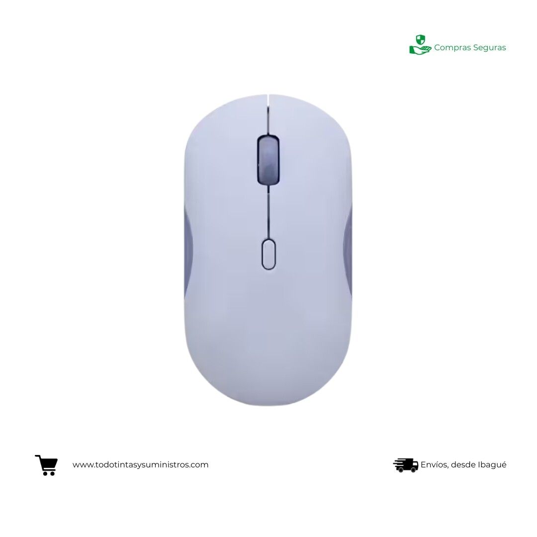 Mouse Lenovo 350 Bluetooth silencioso 350 Lila