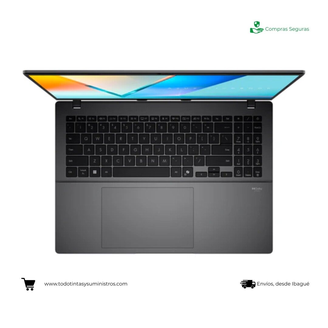 Portatil Asus M3607HA Ryzen 9 270 Ram 16GB Ddr5 Ssd 512GB Wifi 6 15.6" 2