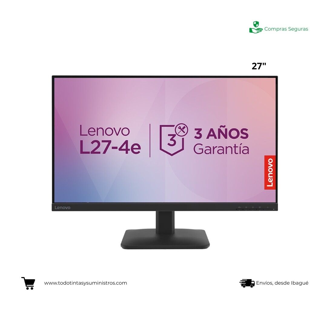 Monitor Lenovo L27-4e 27"