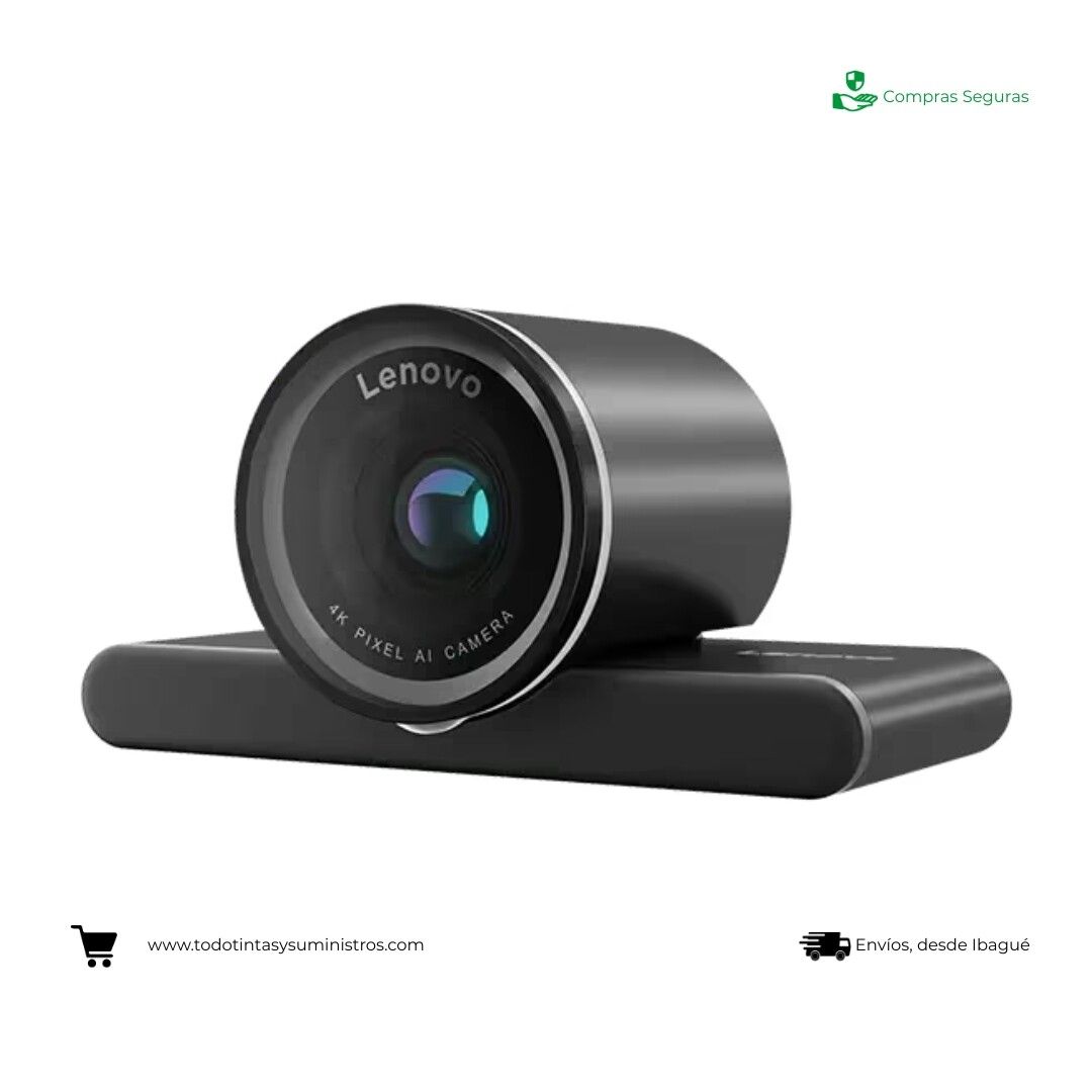 Cámara web Lenovo 4K Pro