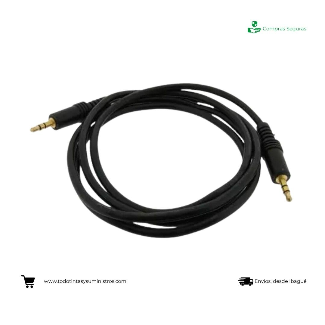 Cable Plug A Plug 3.5 Mm De 1.5 Metros 2