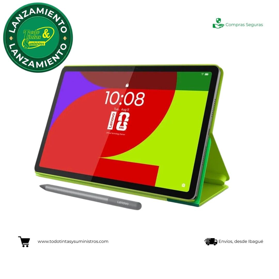Tablet Lenovo TB336FU Edición Especial FIFA 8GB Ram - 128GB Almacenamiento +Folio +PFIFAW LUNAGREY