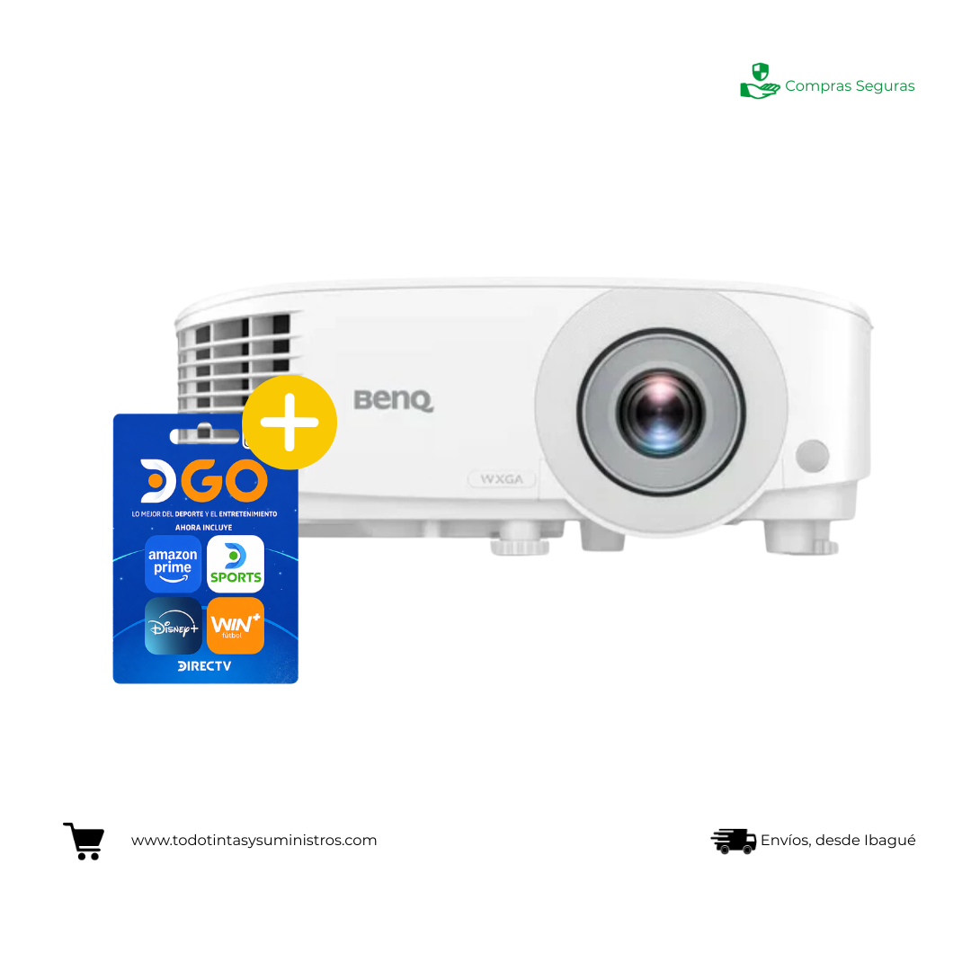 Video Proyector BenQ MW560C – 4000 Lúmenes WXGA