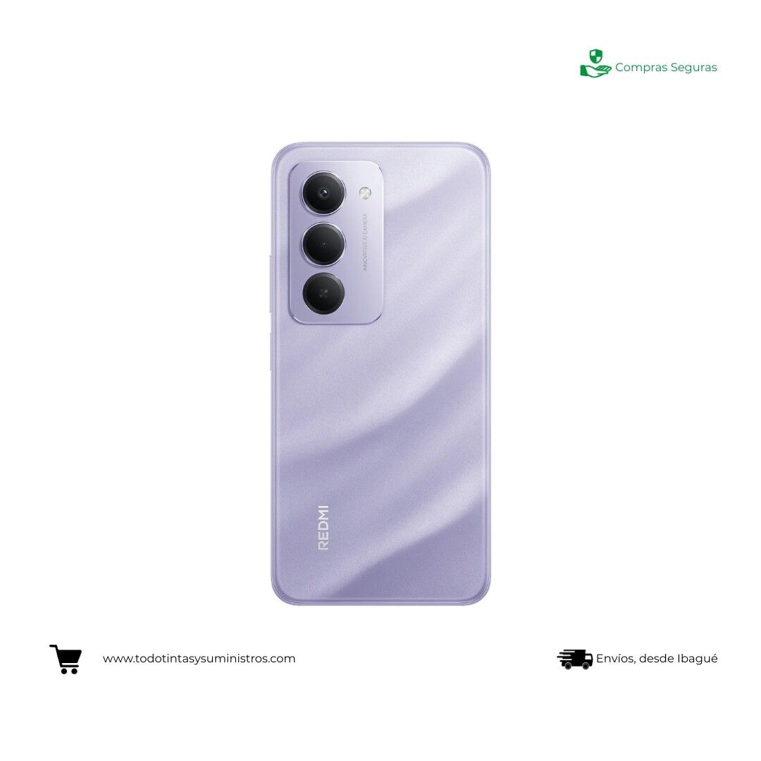 Celular Xiaomi Redmi 15 6GB + 128GB Morado Arena 2
