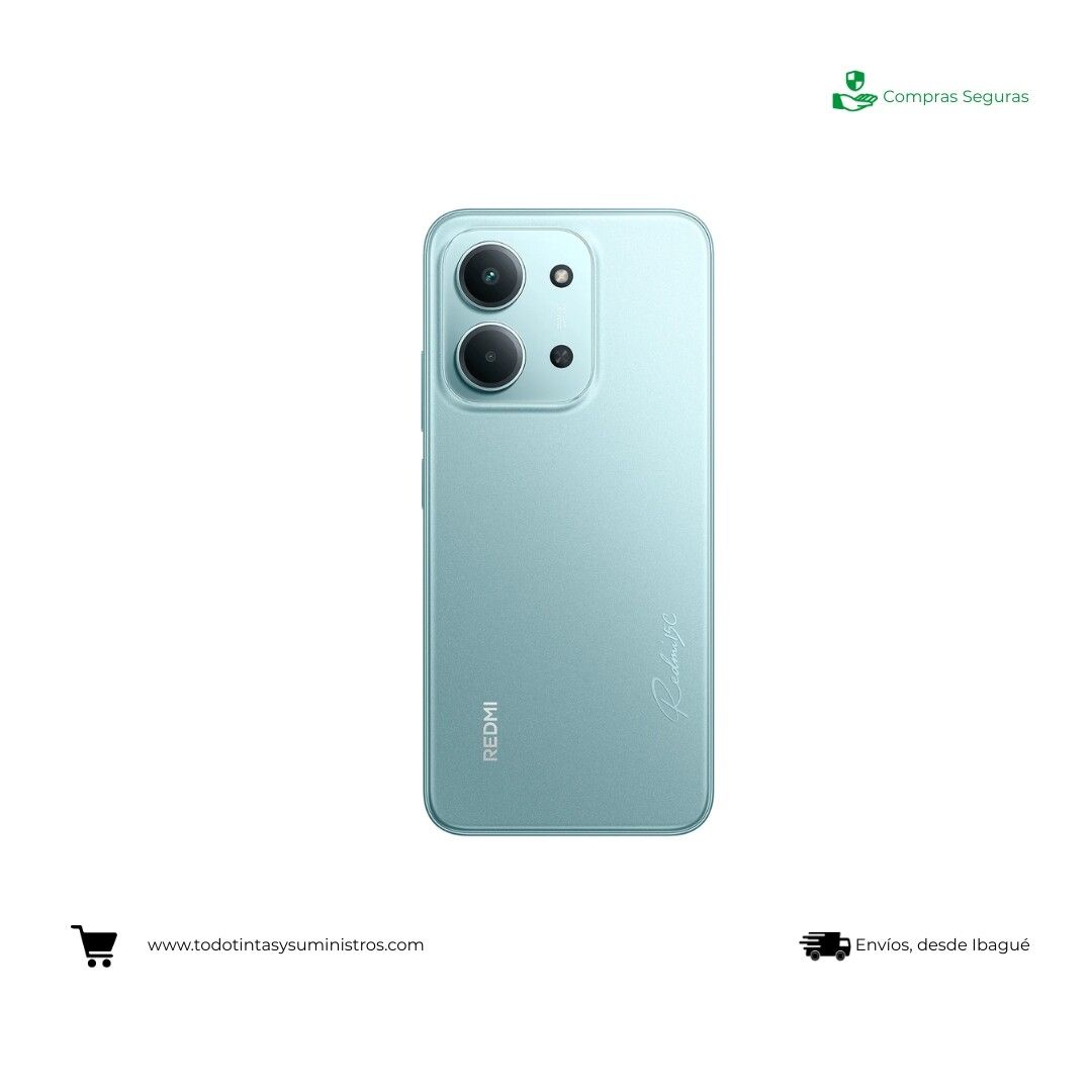 Celular Xiaomi Redmi 15C 4Gb + 256GB Verde Menta 2