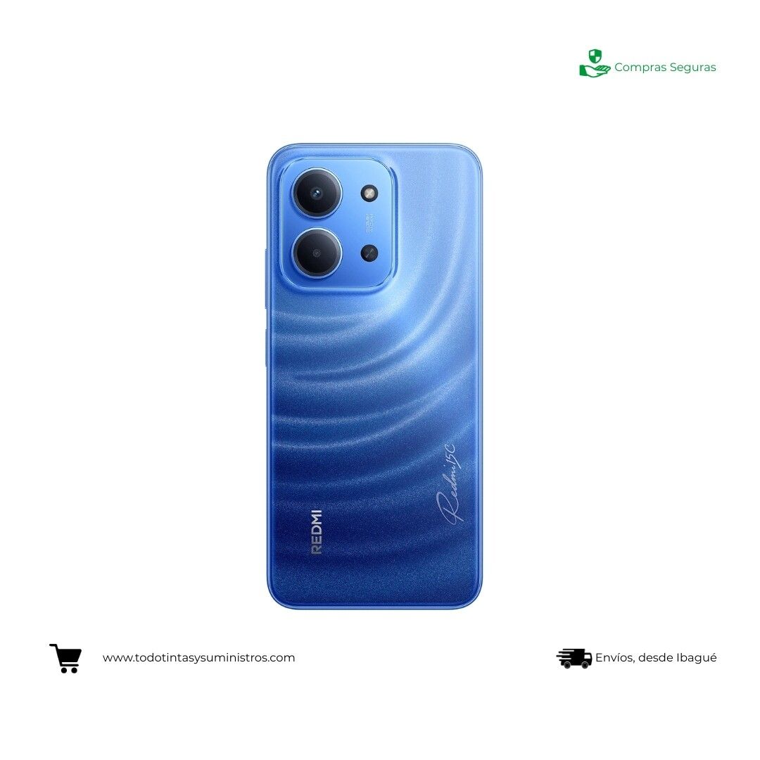 Celular Xiaomi Redmi 15C 4Gb + 256GB Azul Lunar 2