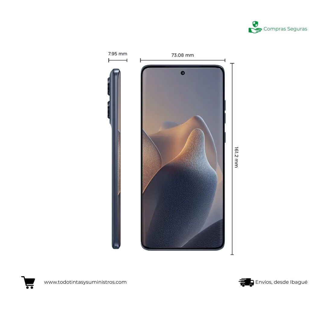 Celular Moto Edge 60 Fusion 8Gb +256 Gb Azul 3