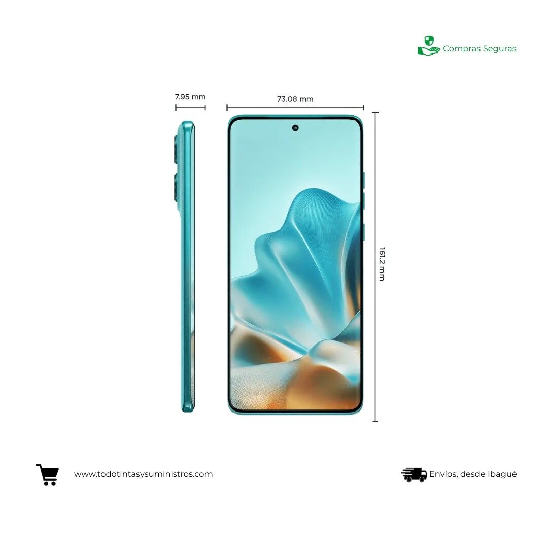 Celular Moto Edge 60 Fusion 8Gb + 256Gb Verde 3