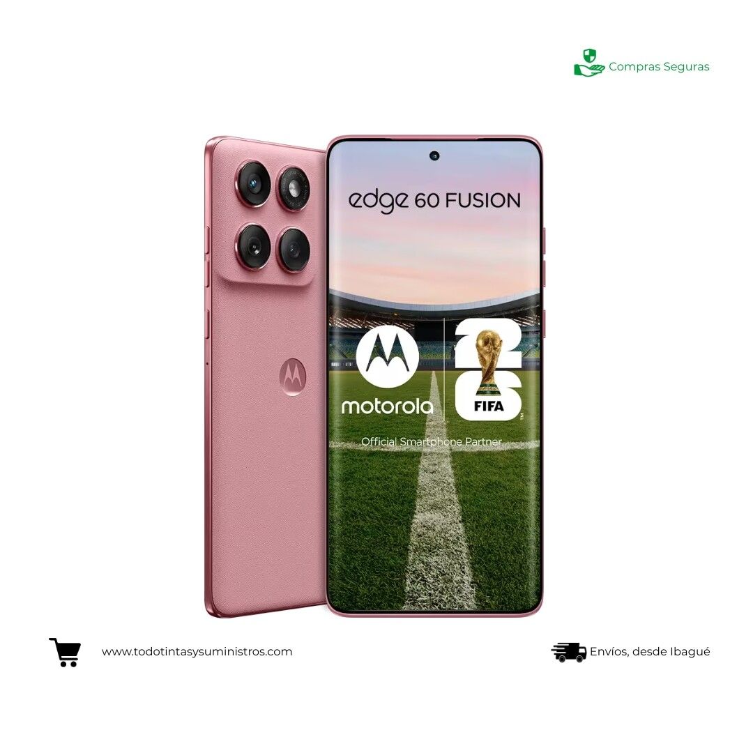 Celular Moto Edge 60 Fusion 8Gb + 256Gb Rosa