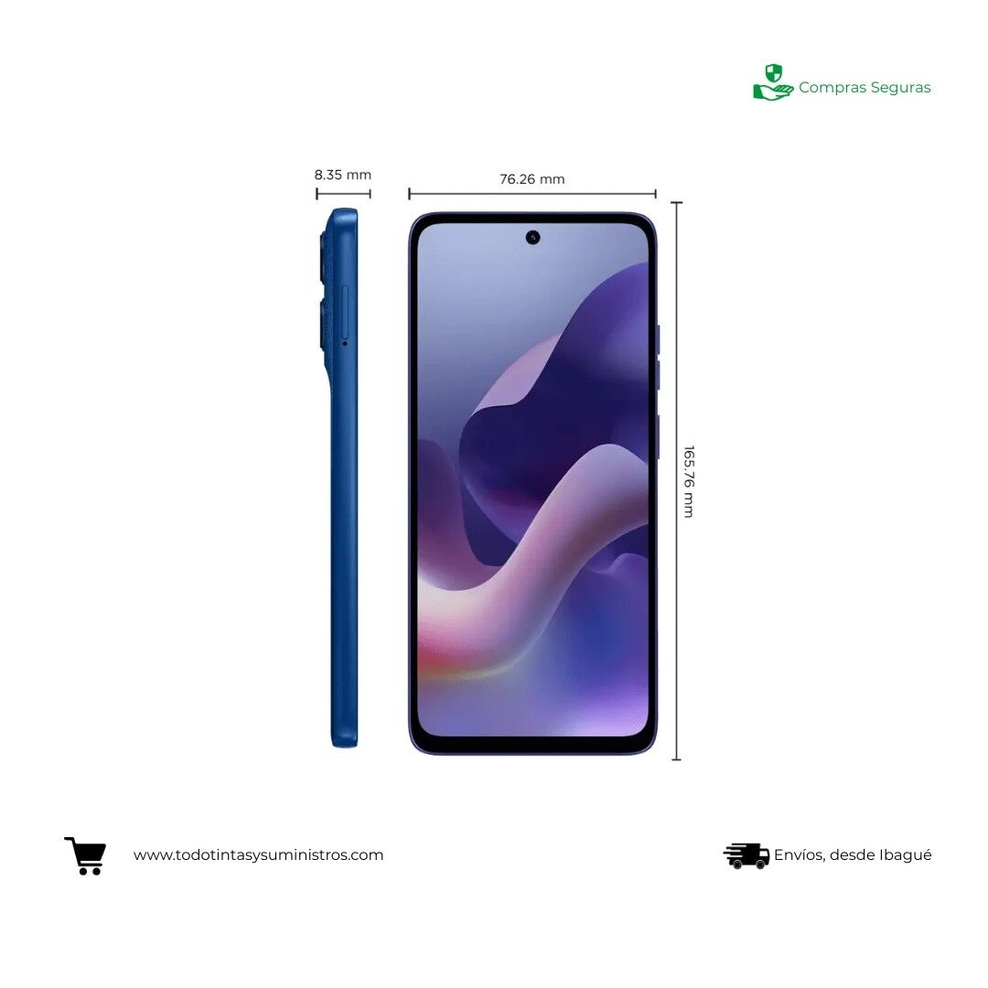 Celular Moto G56 8Gb -256Gb 5G Azul 3