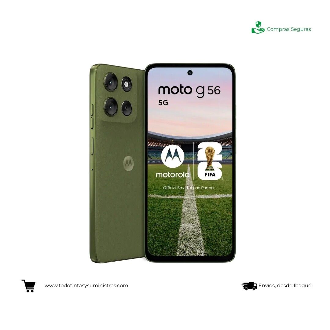 Celular Moto G56 8Gb -256Gb 5G Verde