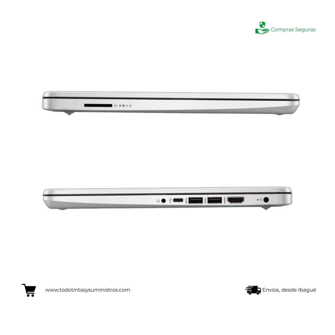 Portatil Hp 14-dq3502la Celeron Ram 8Gb Ssd 512Gb 14" 3