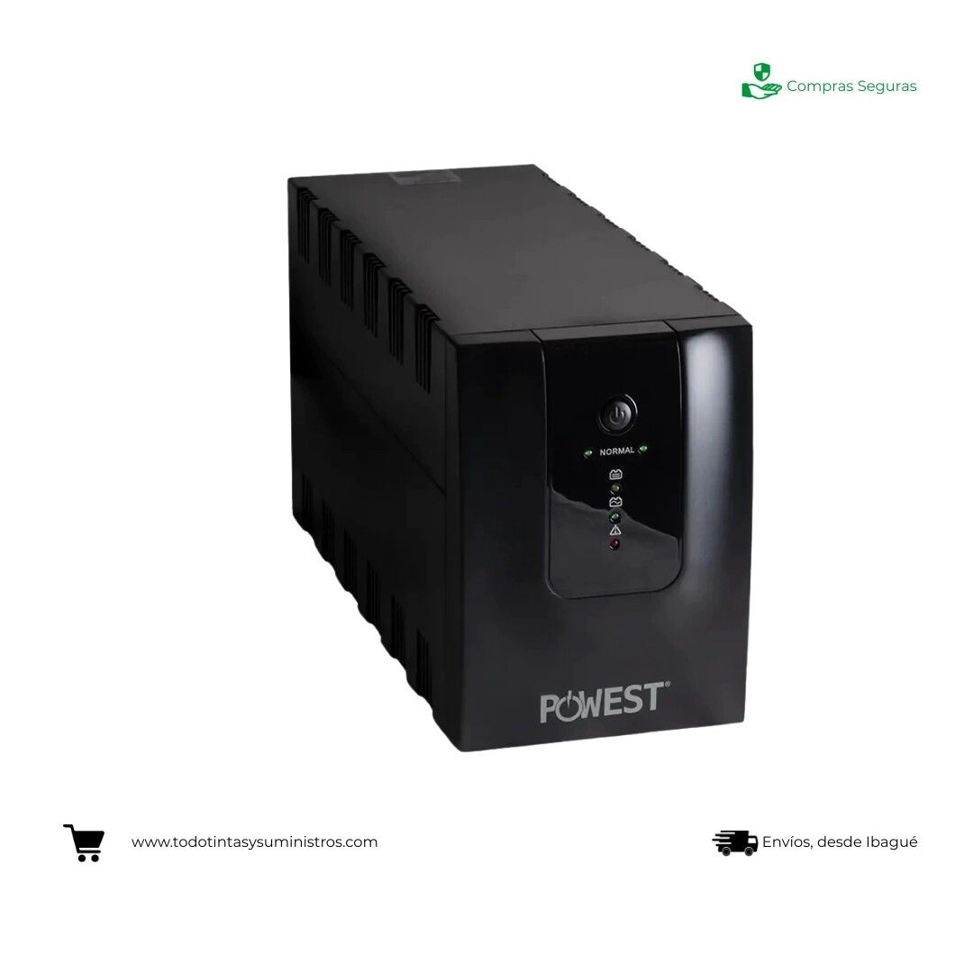 UPS interactiva Powest 1250VA
