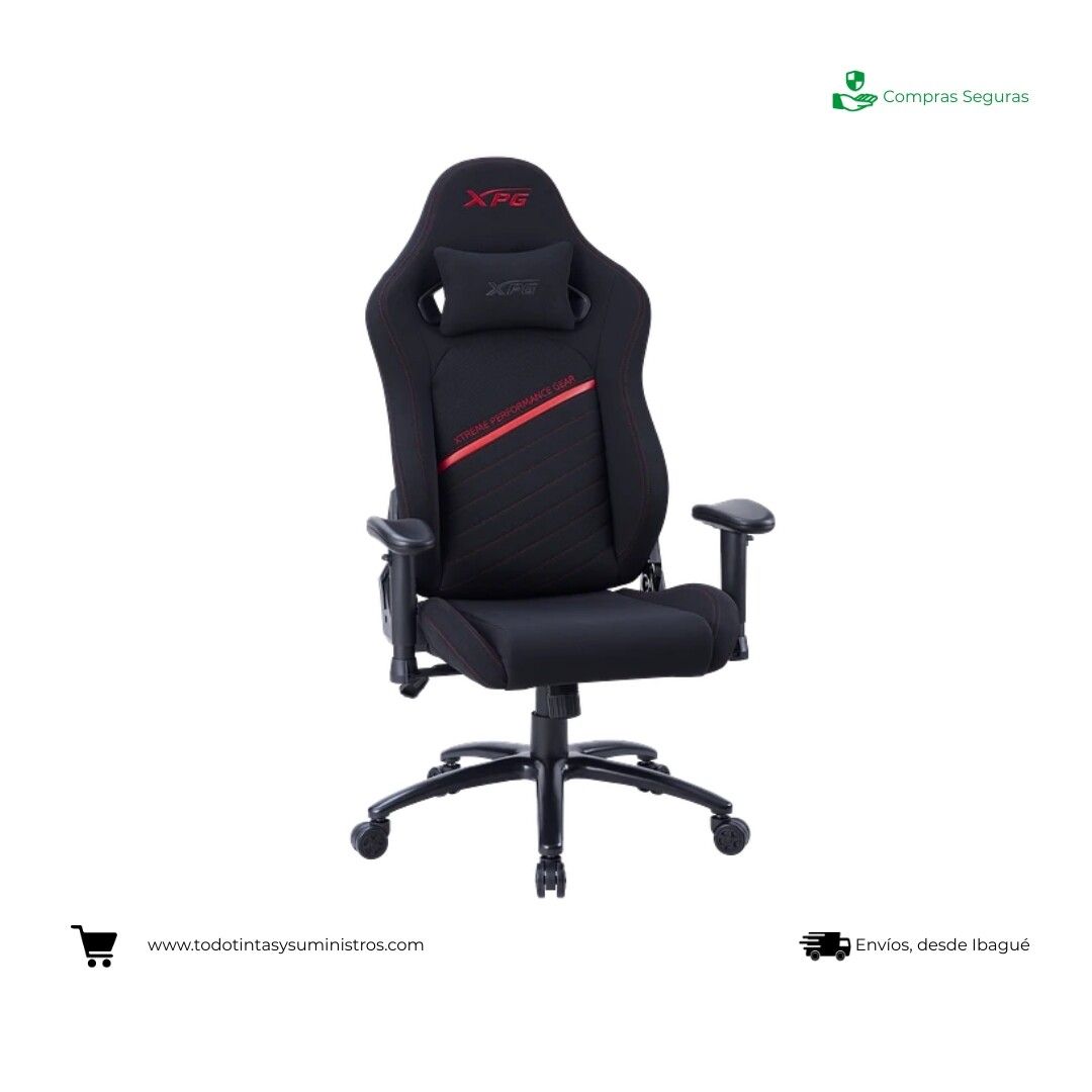 Silla Gamer XPG Nexus Negra-Roja Rdcww 2