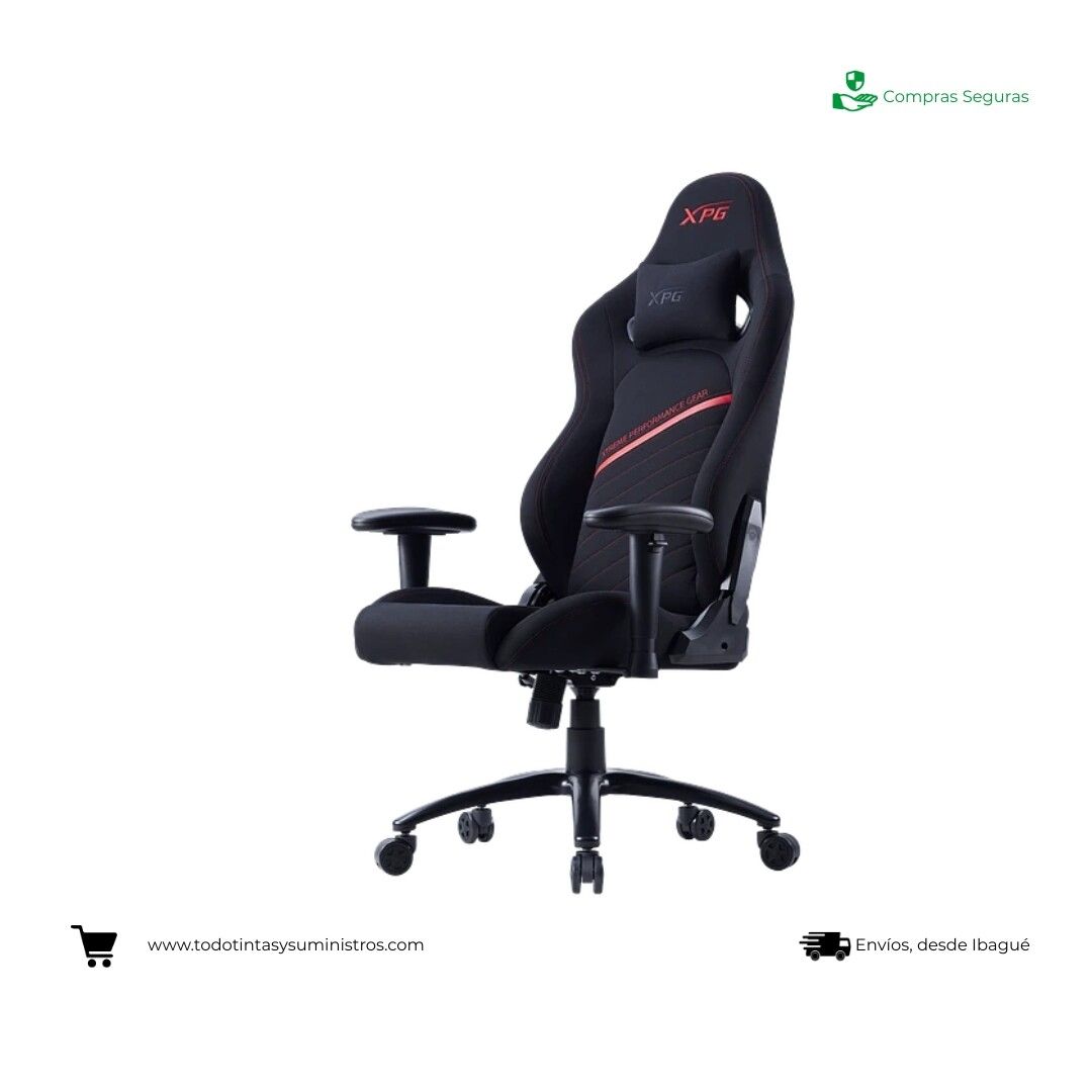 Silla Gamer XPG Nexus Negra-Roja Rdcww 3