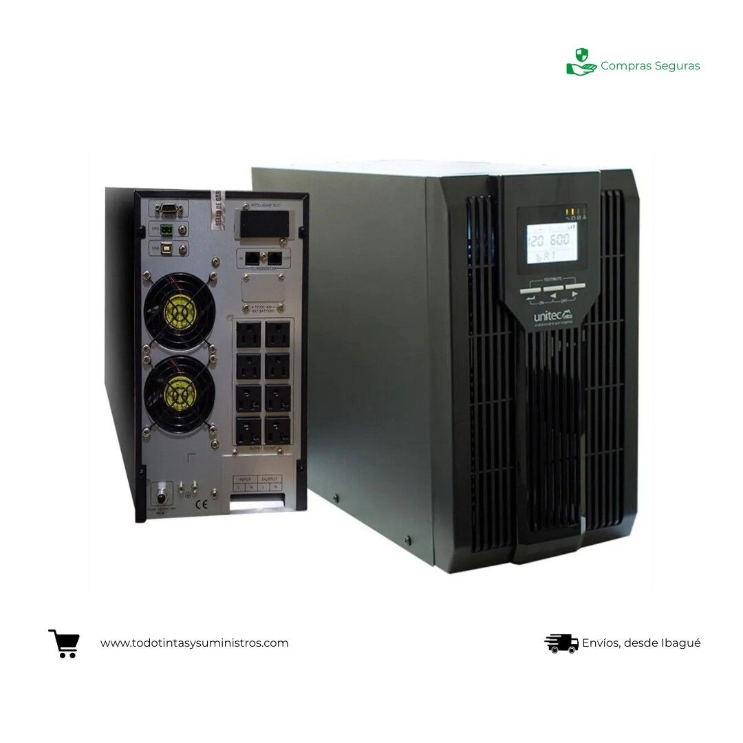 Ups Unitec Online 3Kva 2