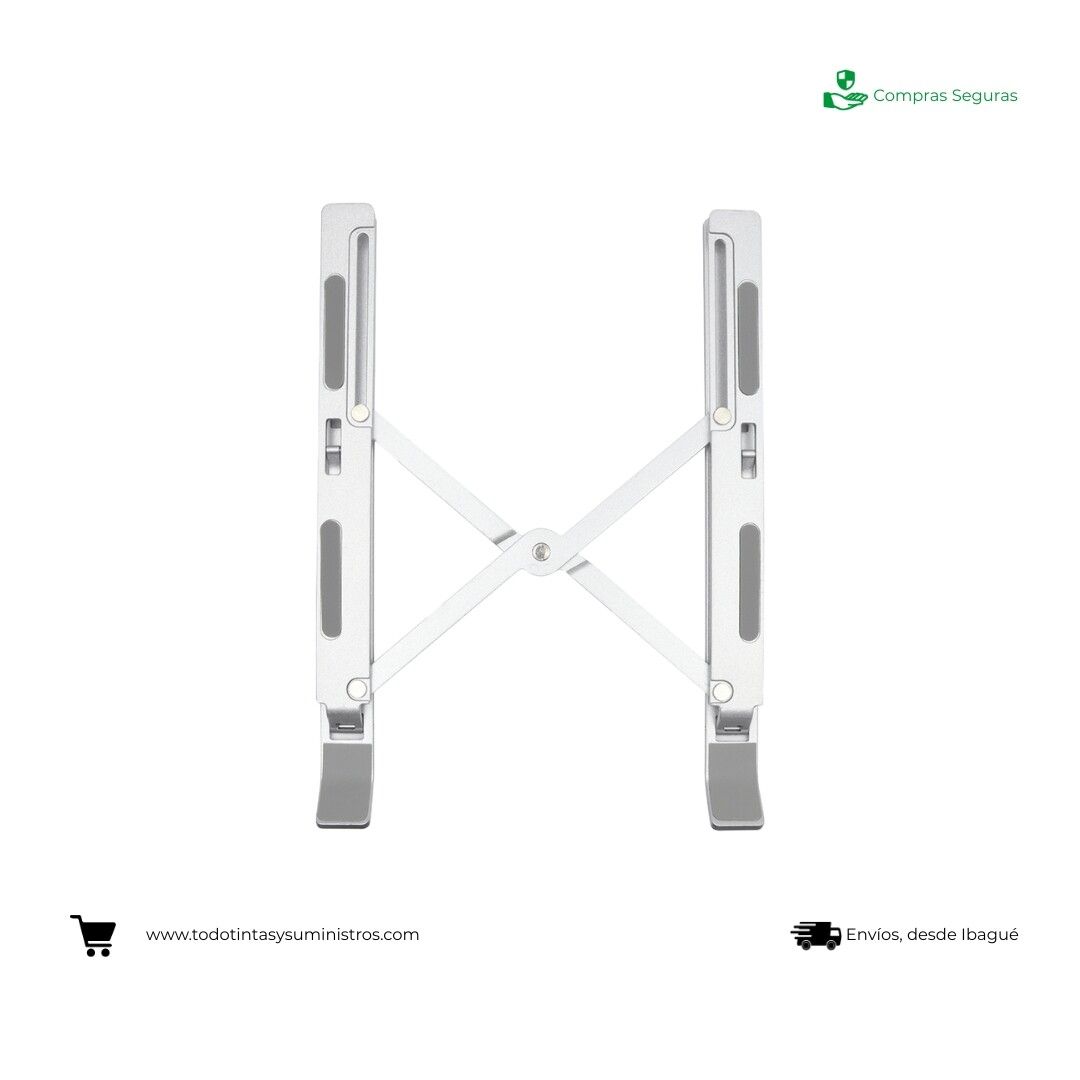 Soporte Plegable ajustable hasta 18" Plus 2