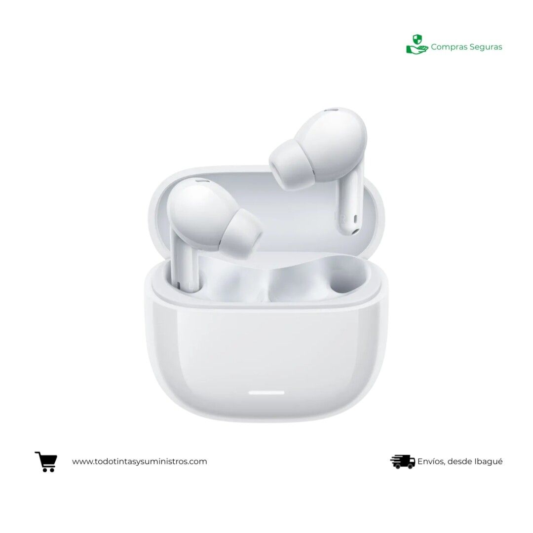 Audífono Xiaomi Redmi Buds 6 Lite inalámbricos Bluetooth Blanco