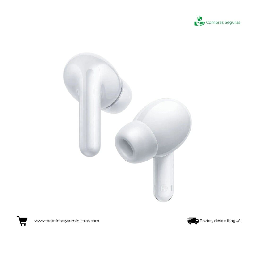 Audífono Xiaomi Redmi Buds 6 Lite inalámbricos Bluetooth Blanco 2