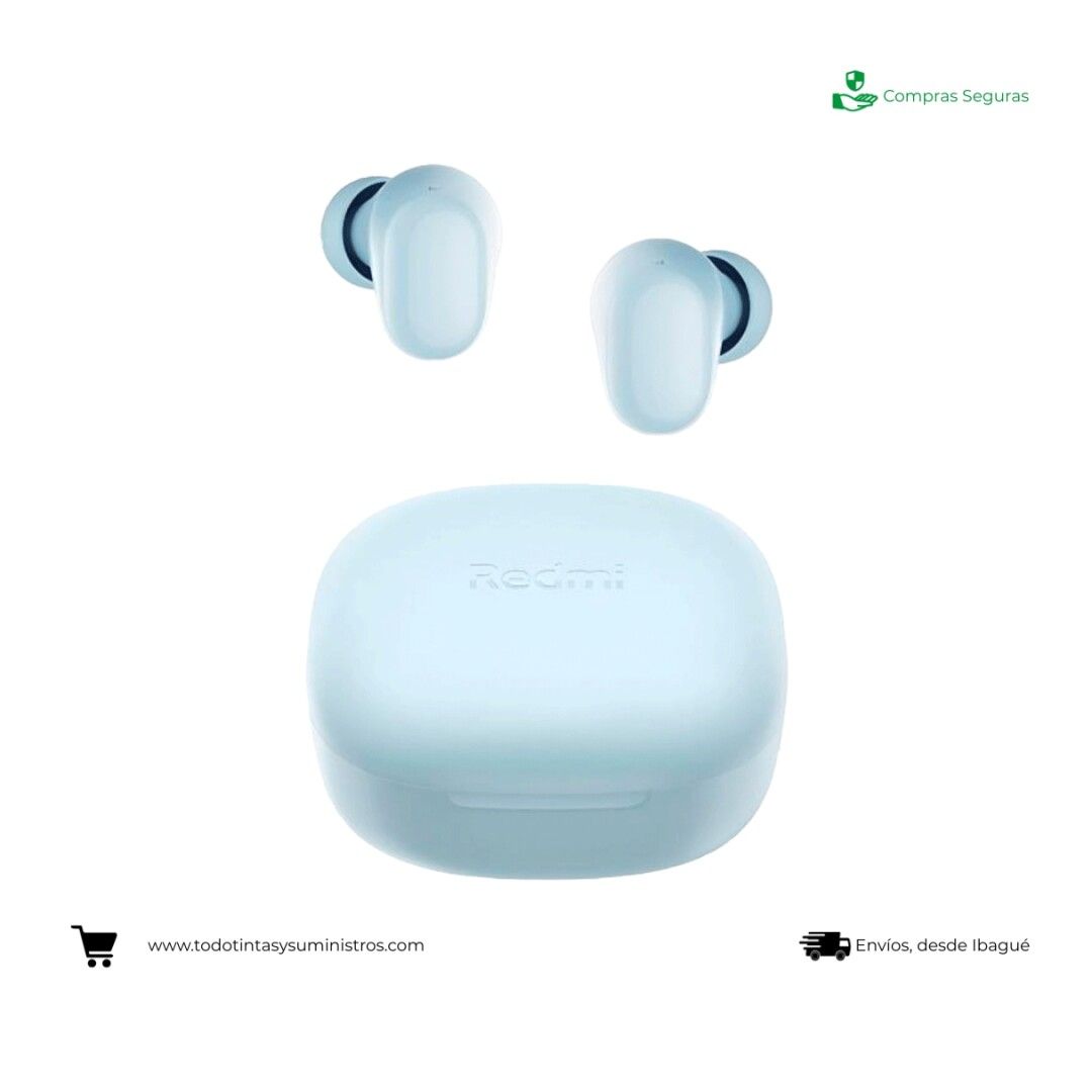 Audífono Xiaomi Redmi Buds 6 Play inalambricos Bluetooth Azul 2