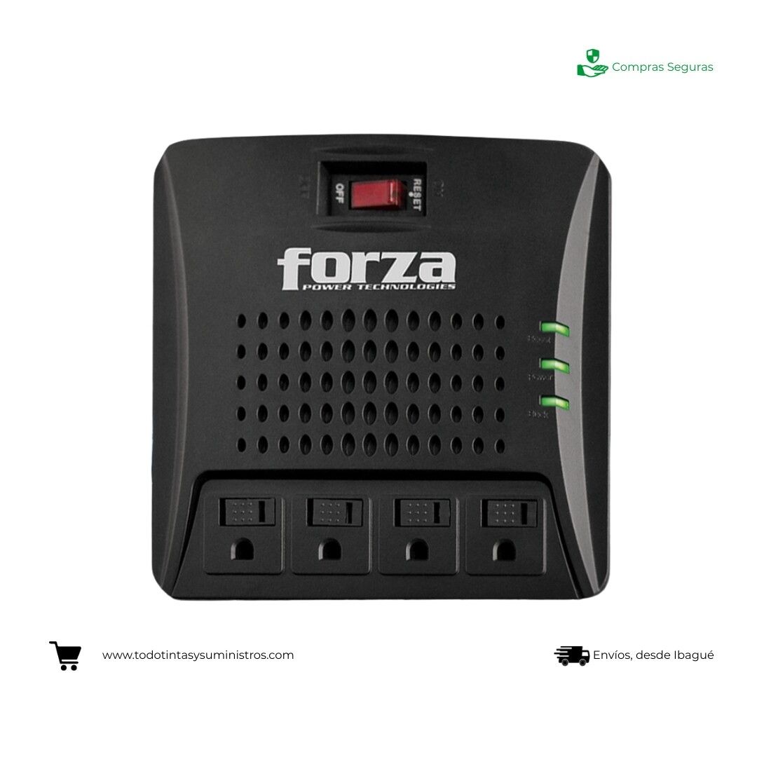 Regulador Forza Fvr-3001 de 3000Va