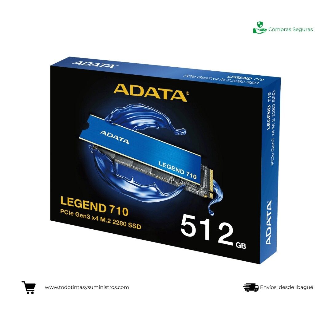 Unidad solida M2 Xpress Legend 710 de 512 Gb Adata