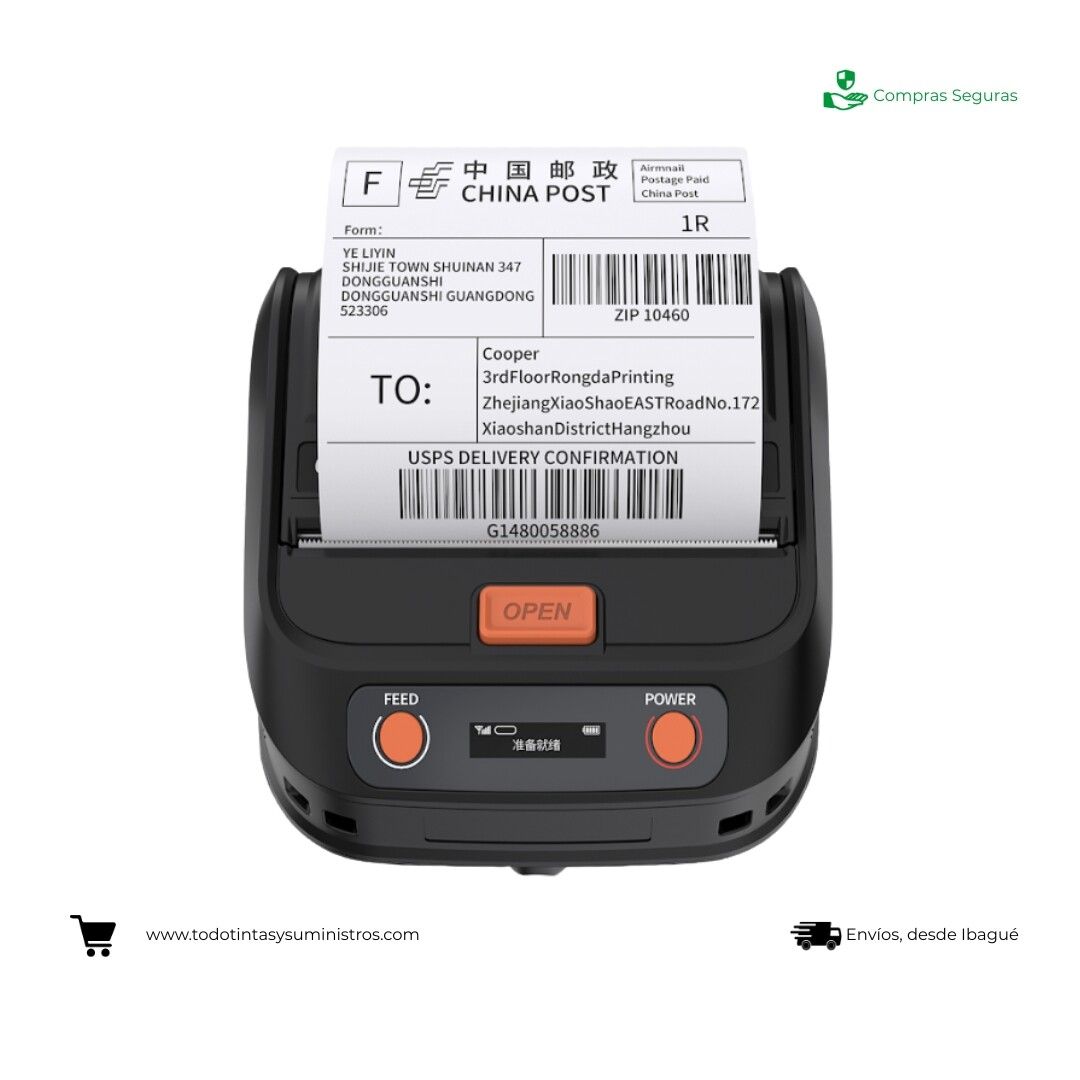 Impresora Termica Movil Dig-M324 Bluetooth
