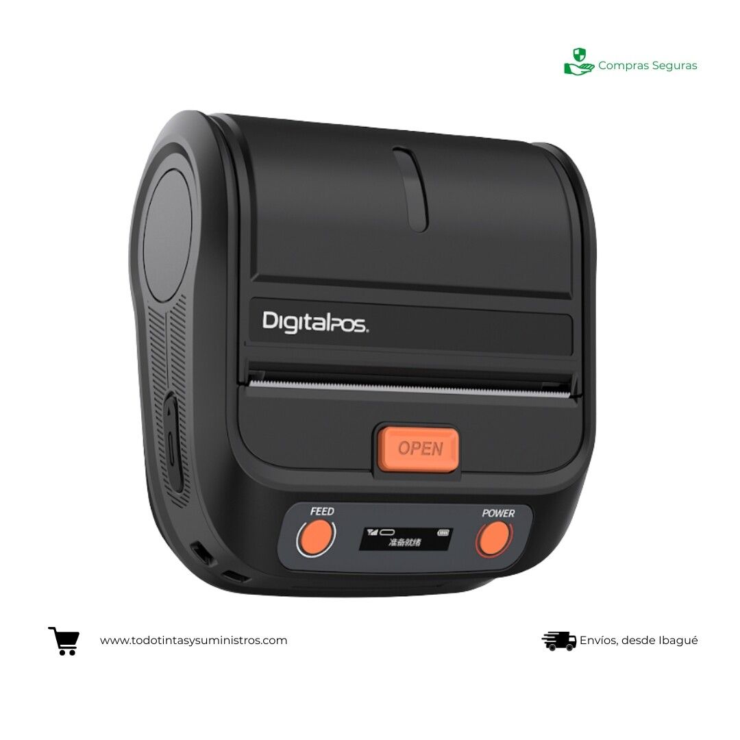 Impresora Termica Movil Dig-M324 Bluetooth 4