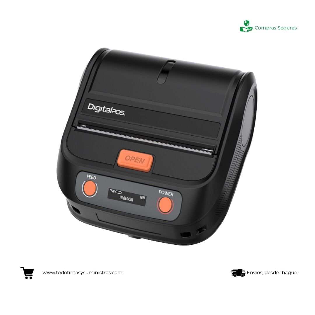 Impresora Termica Movil Dig-M324 Bluetooth 3