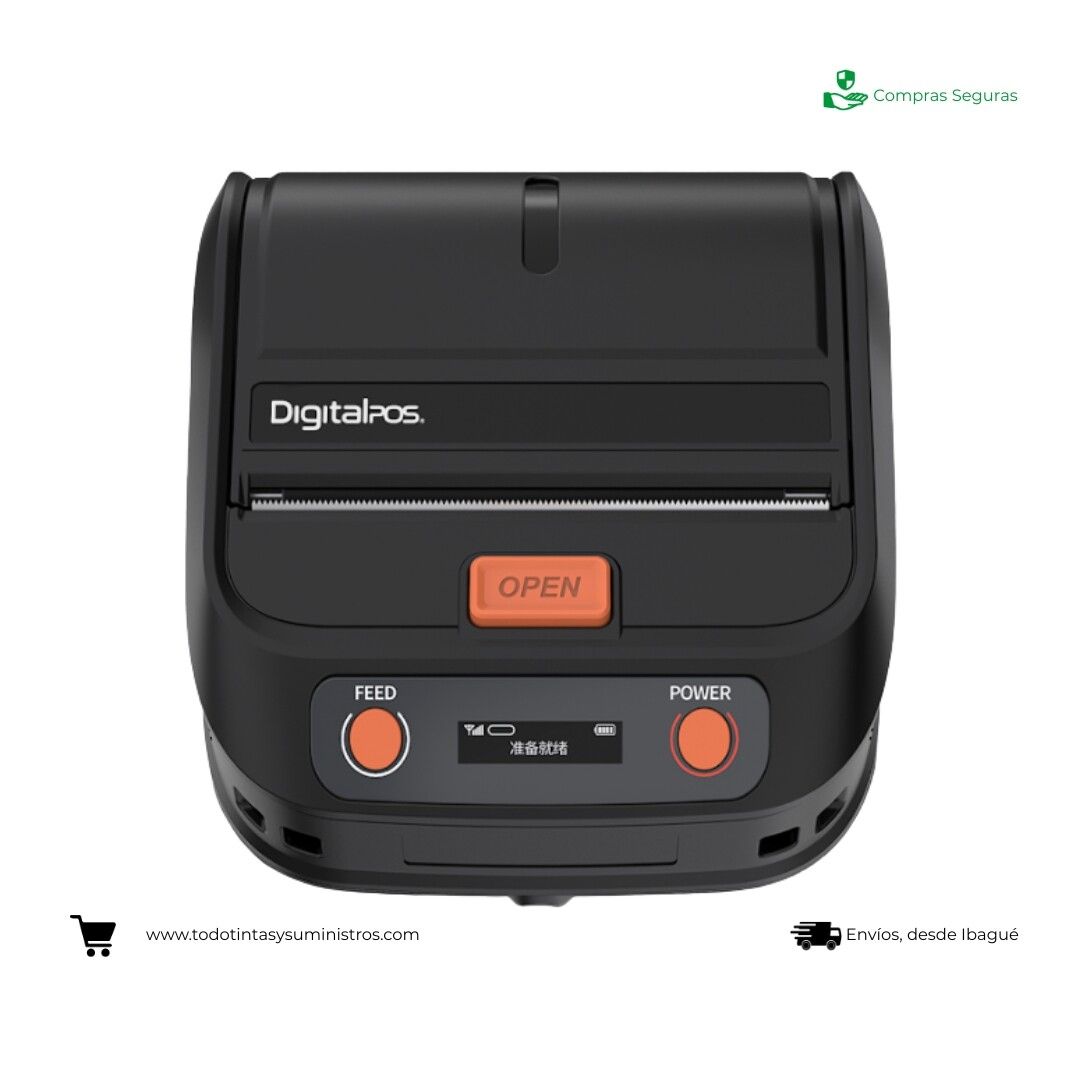 Impresora Termica Movil Dig-M324 Bluetooth 5