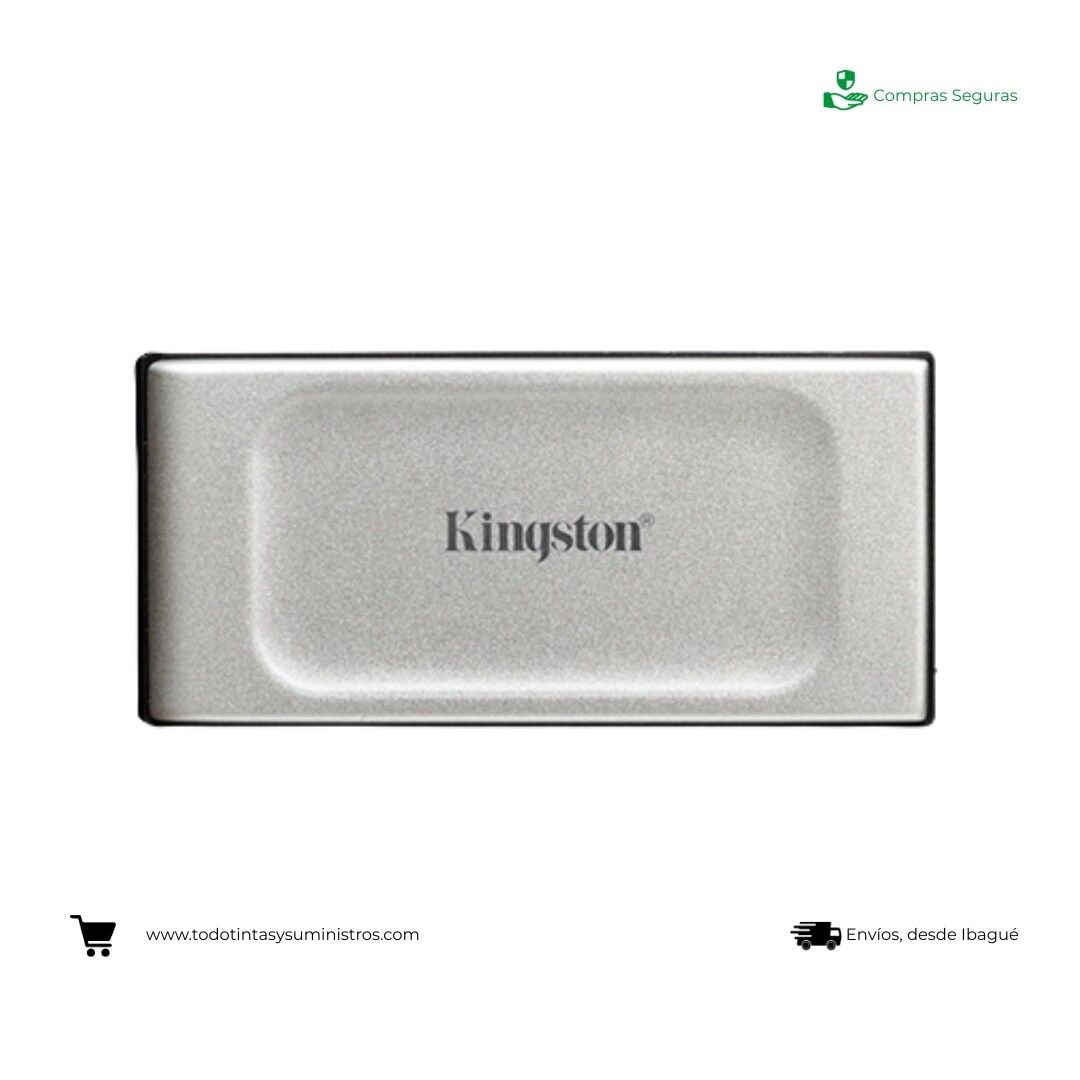 Unidad Sólida Externa Kingston XS2000 2TB USB 3.2 Gen 2x2 3