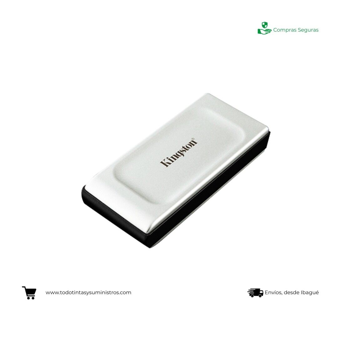 Unidad Sólida Externa Kingston XS2000 2TB USB 3.2 Gen 2x2 2