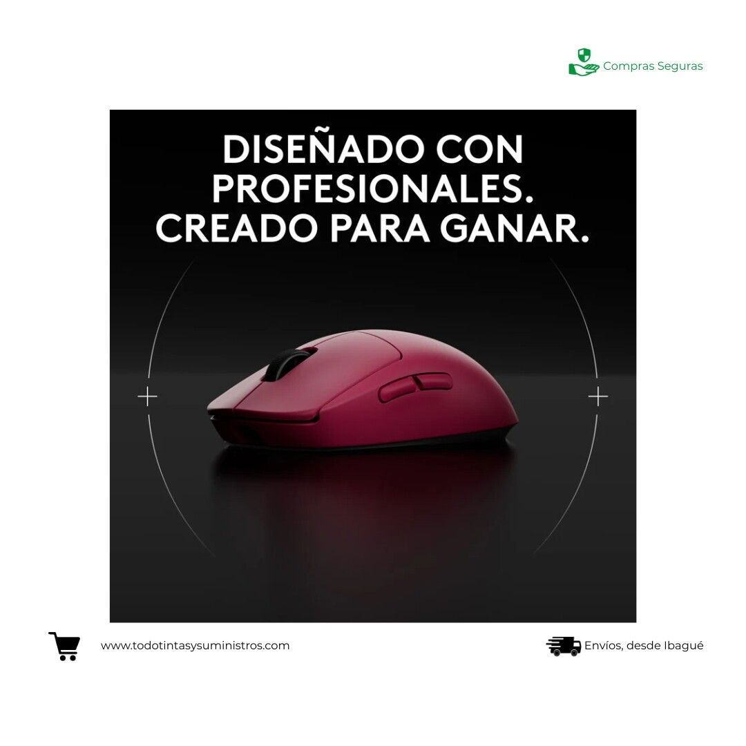 Mouse Gamer Inalámbrico Logitech G PRO 2 LIGHTSPEED Magenta 4