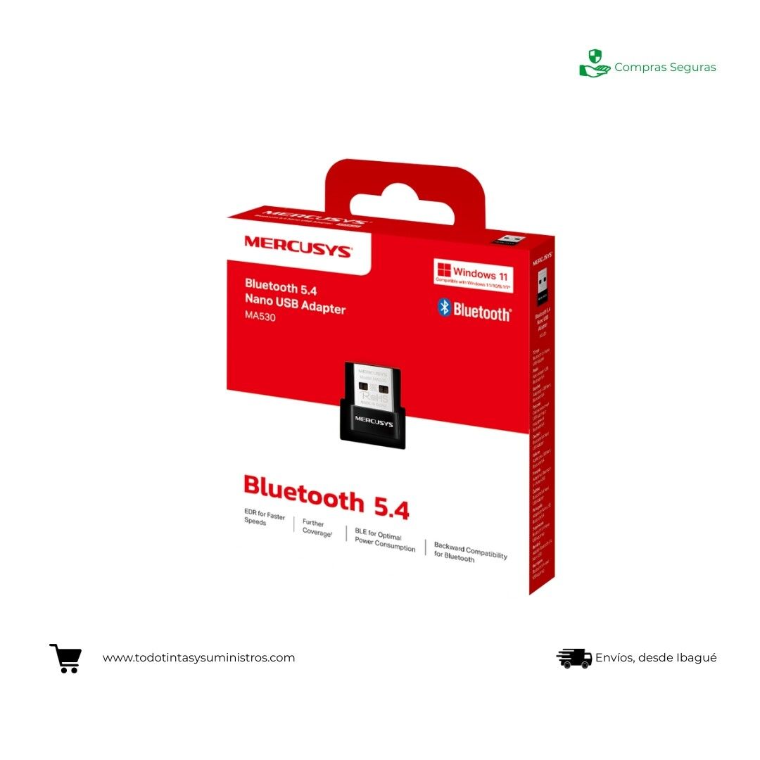 Tarjeta Mercusys Nano MA530 Bluetooth 5.4